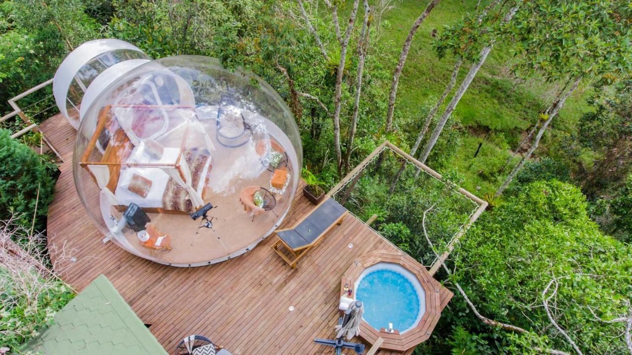 Hotel BubbleSky Glamping Guatapé Extérieur photo