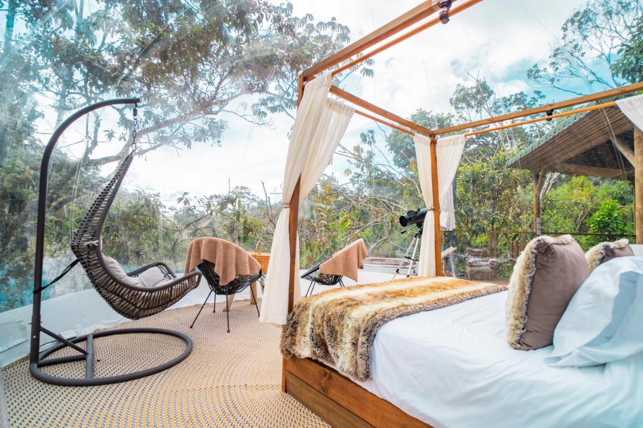 Hotel BubbleSky Glamping Guatapé Extérieur photo